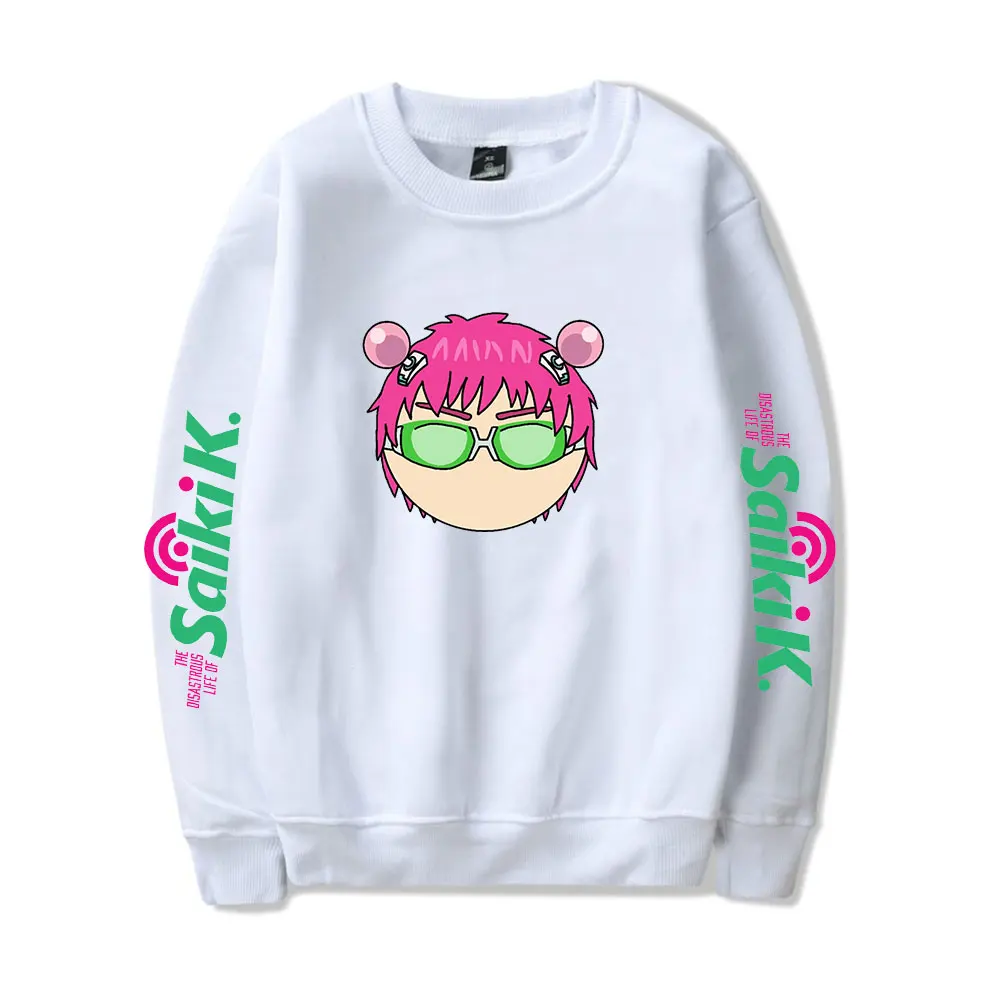 The Disastrous Life of Saiki K Hoodie Vintage 90s Merch Sweatshirt Harajuku Women Streetwear Outwear Unisex Sweatshirt Pullover