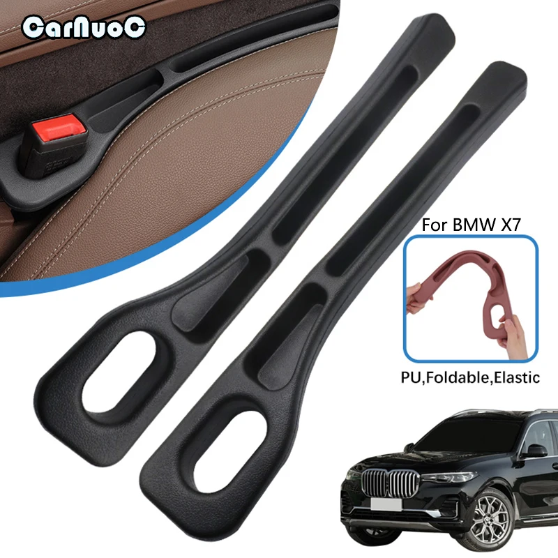 

2PCS/Set New Car Seat Crevice Filling Storage Leak-proof Sealing Strip For BMW X7 2003 2004 2005-2023 Car Interior Accessories