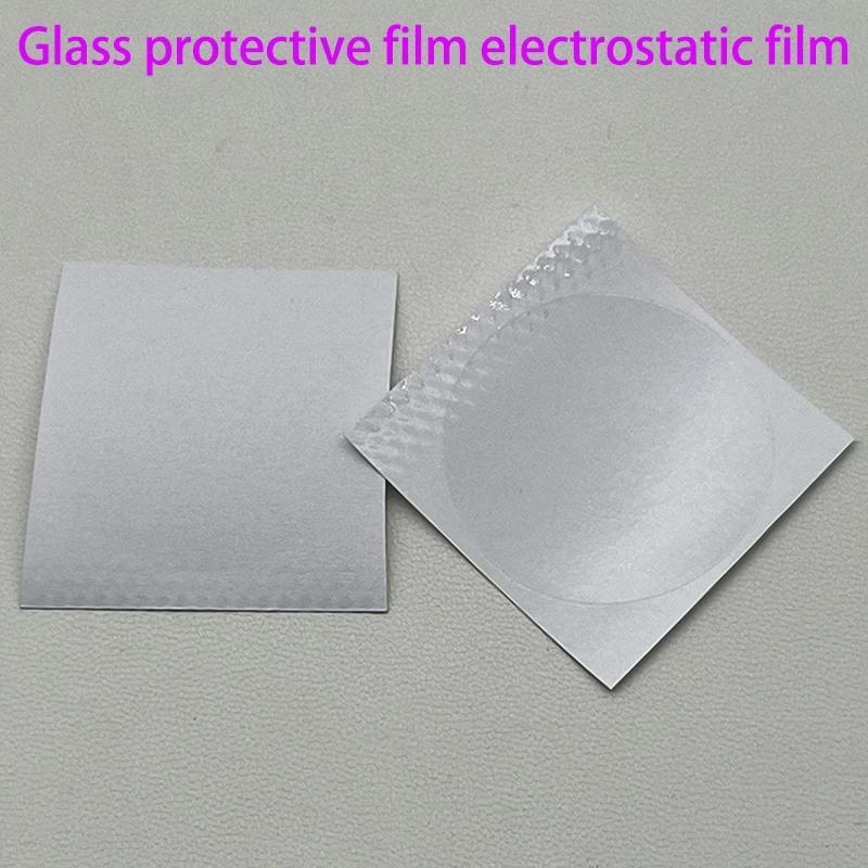 Dia18mm~45mm Watch Glass Sticker Film Electrostatic Stickers Protective Film No Glue No Trace After Tearing Watch Case Parts