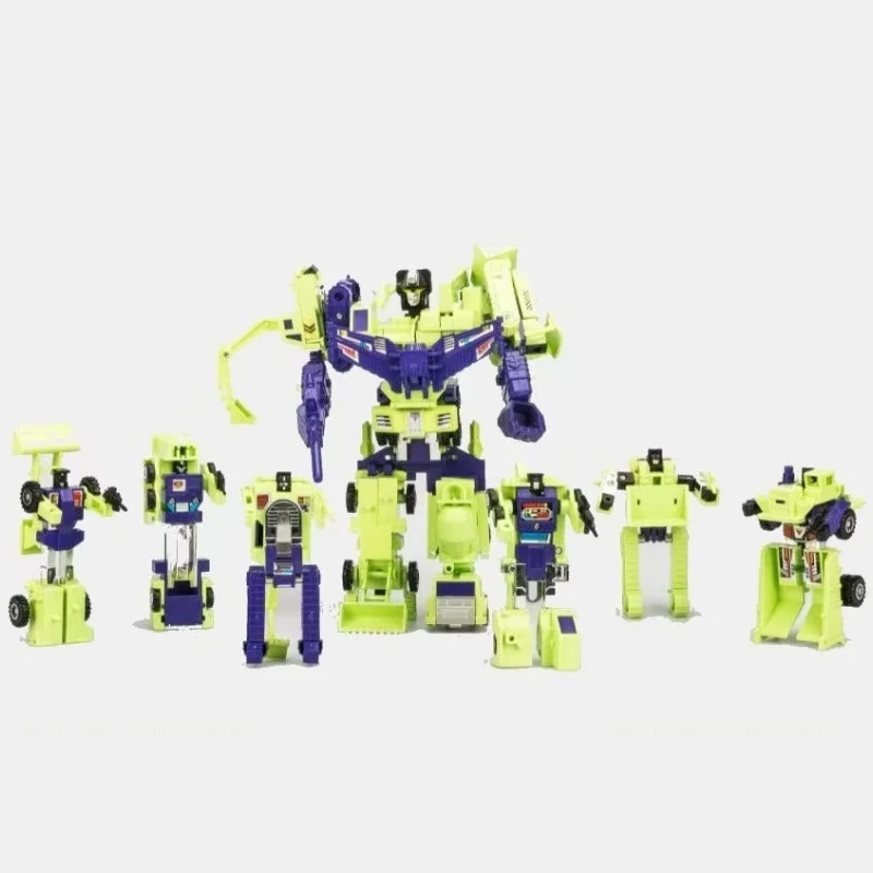 متوفر في المخزون محول سلسلة نسخة كو G1-ديسيبتيكونز ديفاستاتور فيلم نموذج لجسم أنيمي عمل تشوه روبوت ألعاب مثالية