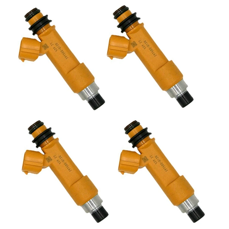 4Pcs Fuel Injector Car Fuel Injector For Suzuki Ignis 00-06 Jimny 01-15 Swift 05-15 Wagon R 03-07 1.3L 297500-0120 15710-86G00