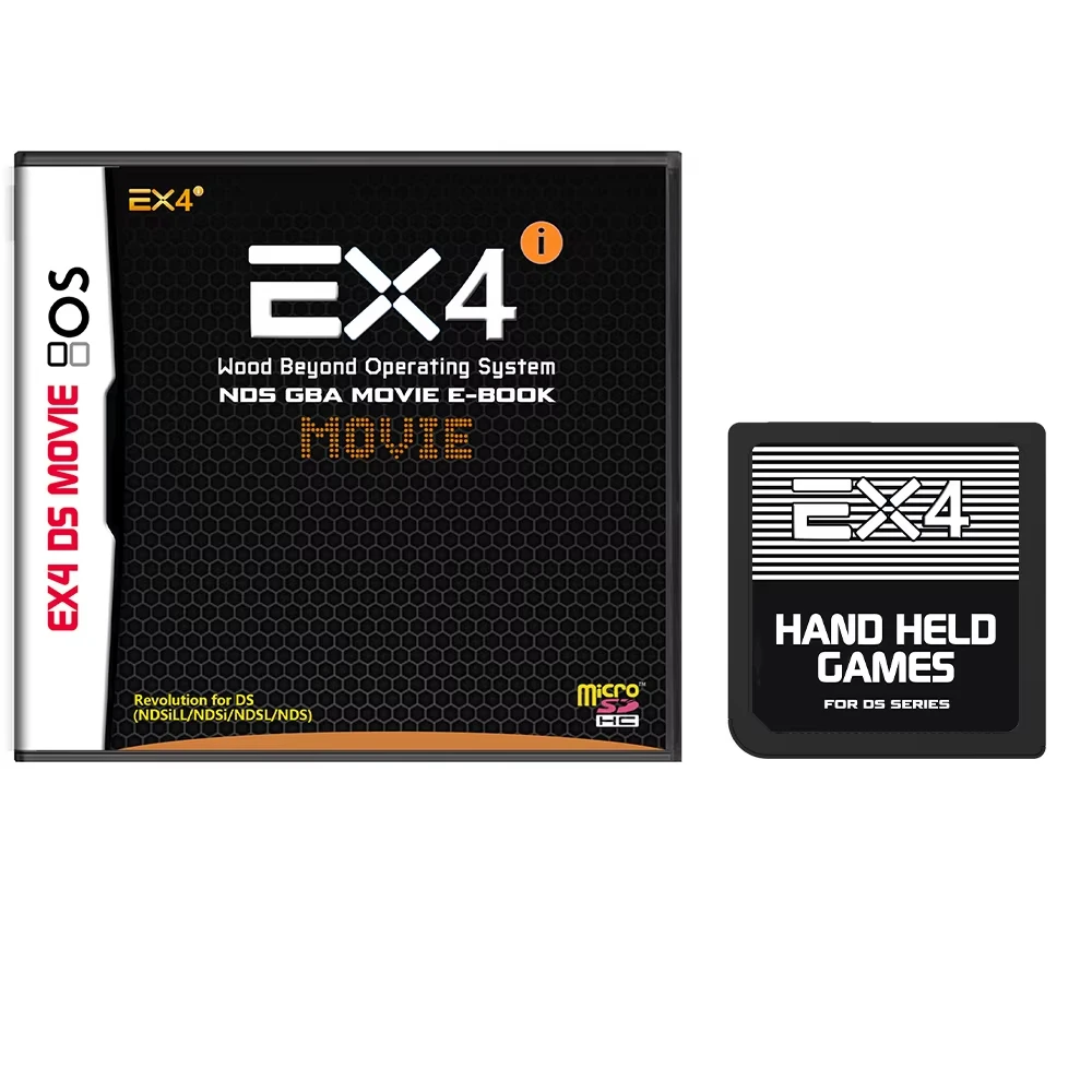 بطاقة ألعاب NDS EX4 OS System Movie Multi Simulator المتكاملة FPGA Flash Cart