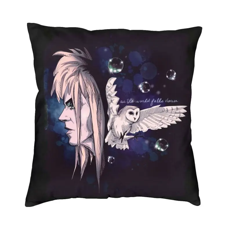 Nordic Labyrinth Goblin King Movie Halloween Christmas Sofa Cushion Cover Soft Pillow Case Bedroom Decoration Pillowcase
