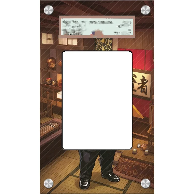 For Pokemon Card Display PTCG Gibson Art Display Anime Game Expand Art Fans Gift Acrylic Protective Case