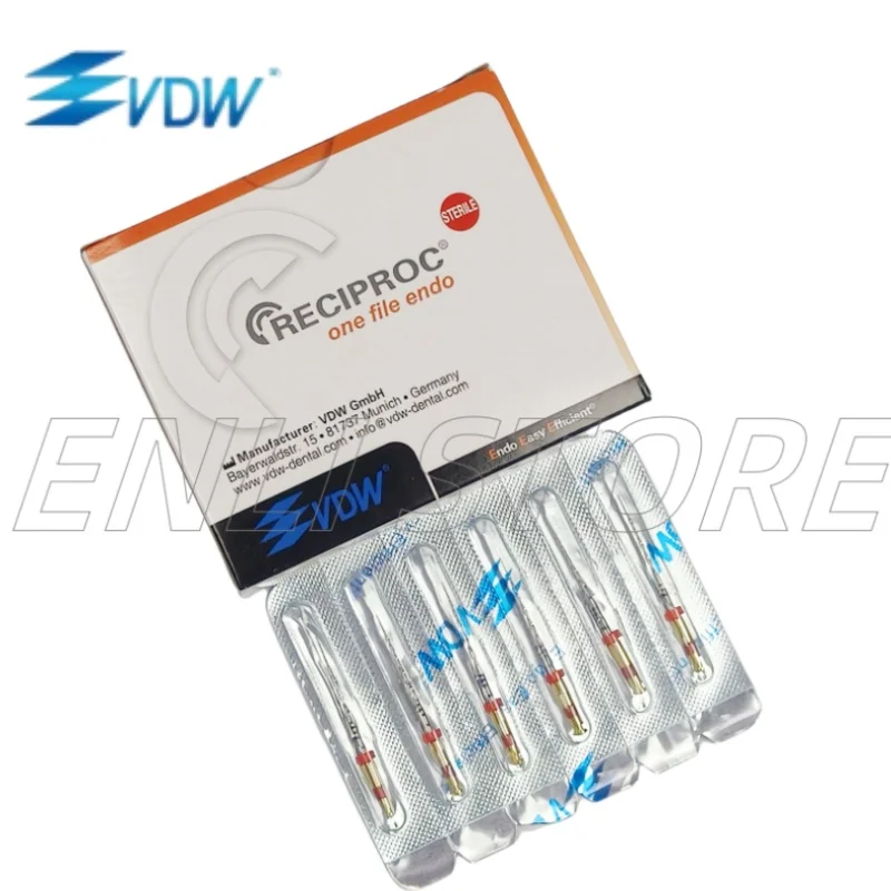 

6Pcs/Pack VDW NiTi-Files RECIPROC One-File-Endo Files Reciprocating Files in Endodontics 21mm/25mm