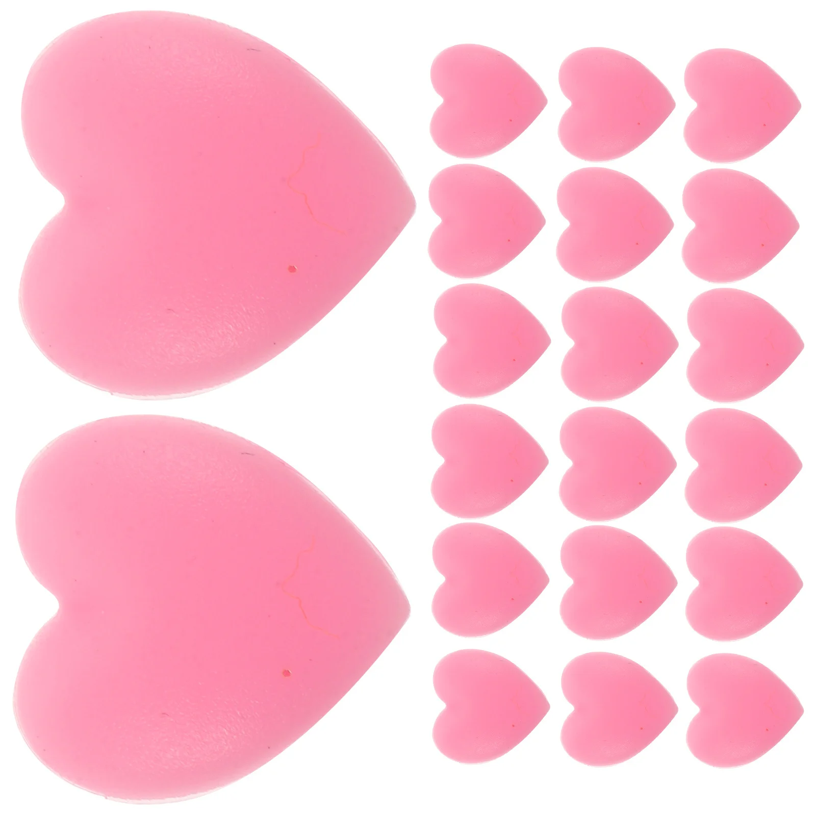 

20Pcs Heart Shaped Silicone Eyeglass Ear Hooks Non Slip Ear Grips Glasses Retainers Anti Slip Holder Eyeglasses Retainers