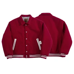 Japan Style Fashion Brand MDNS Baseball Jacket Original Tag Good Quality Red Unisex All-match Warm MADNESS Cotton-padded Clothes