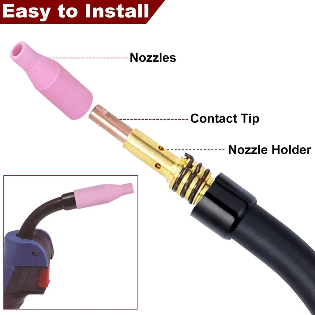 Innovative Design of the For 15AK Welding Torch Accessory Kit Ensures Compatibility with Multiple Brands like GYS