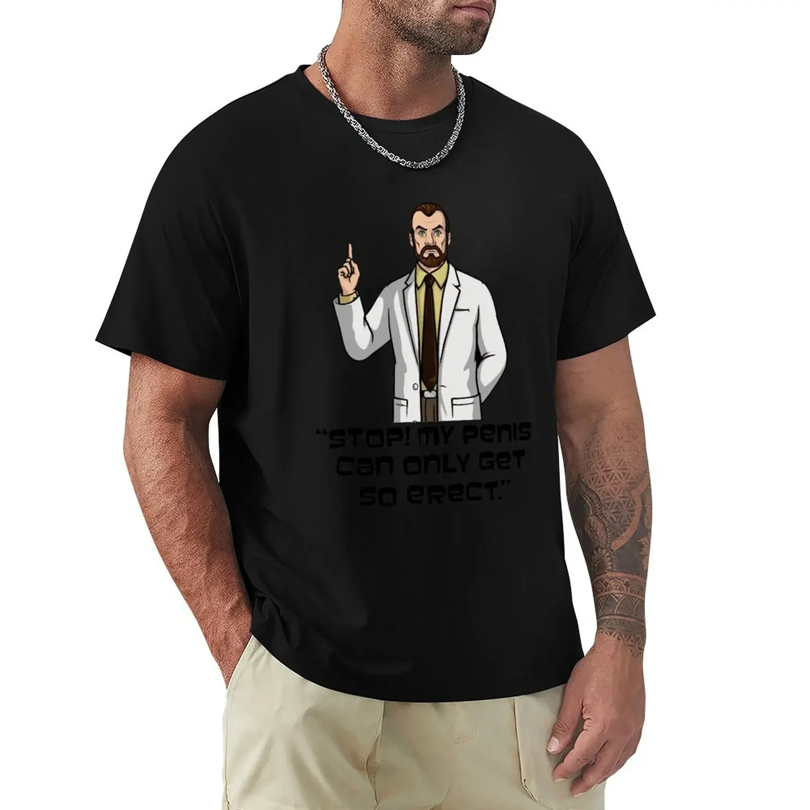 Dr. Krieger Saying One Of His Most Favorite Phrases! T-Shirt graphics vintage anime shirt sublime quick-drying sweat shirts, men