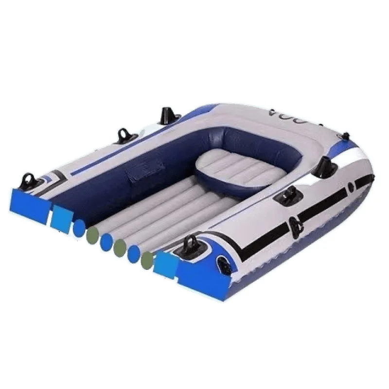 

Thickened inflatable kayak two/three/four outdoor rafting camping fishing spacious and comfortable fun sharing