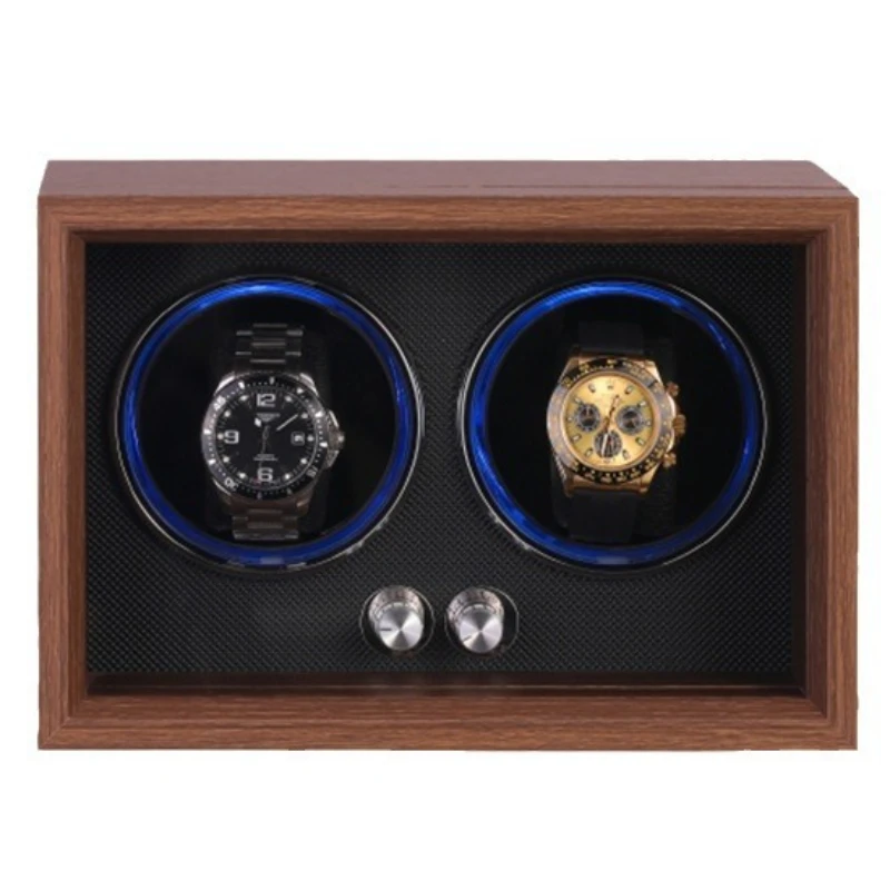 Automatic Watch Winder Mute Antimagnetic Watchse Winders Retro Collection Mechanical Watch Winder Organizer Display Supplies