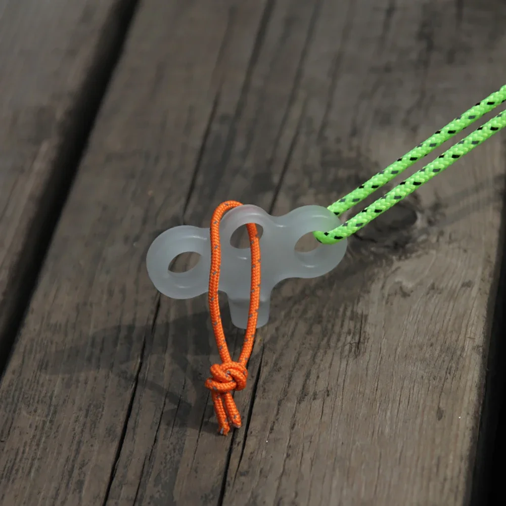 1Pcs สกรู Spike เชือก Buckle Hiking Camping Ground เต็นท์เล็บ Luminous หมุดกลางแจ้งอุปกรณ์