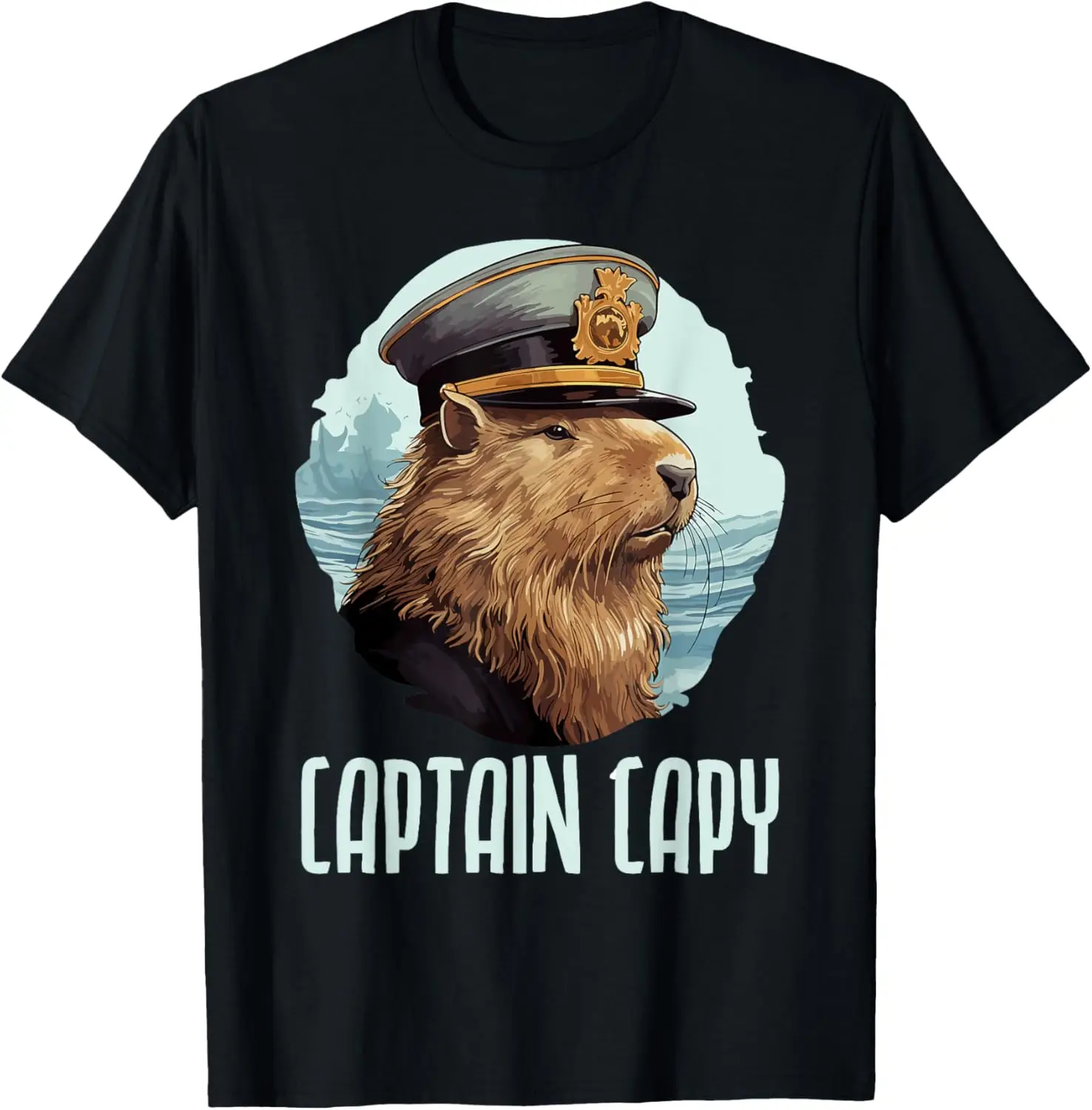 

Capybara Outfit for Boat Owner and Captains - Capybara T-Shirt