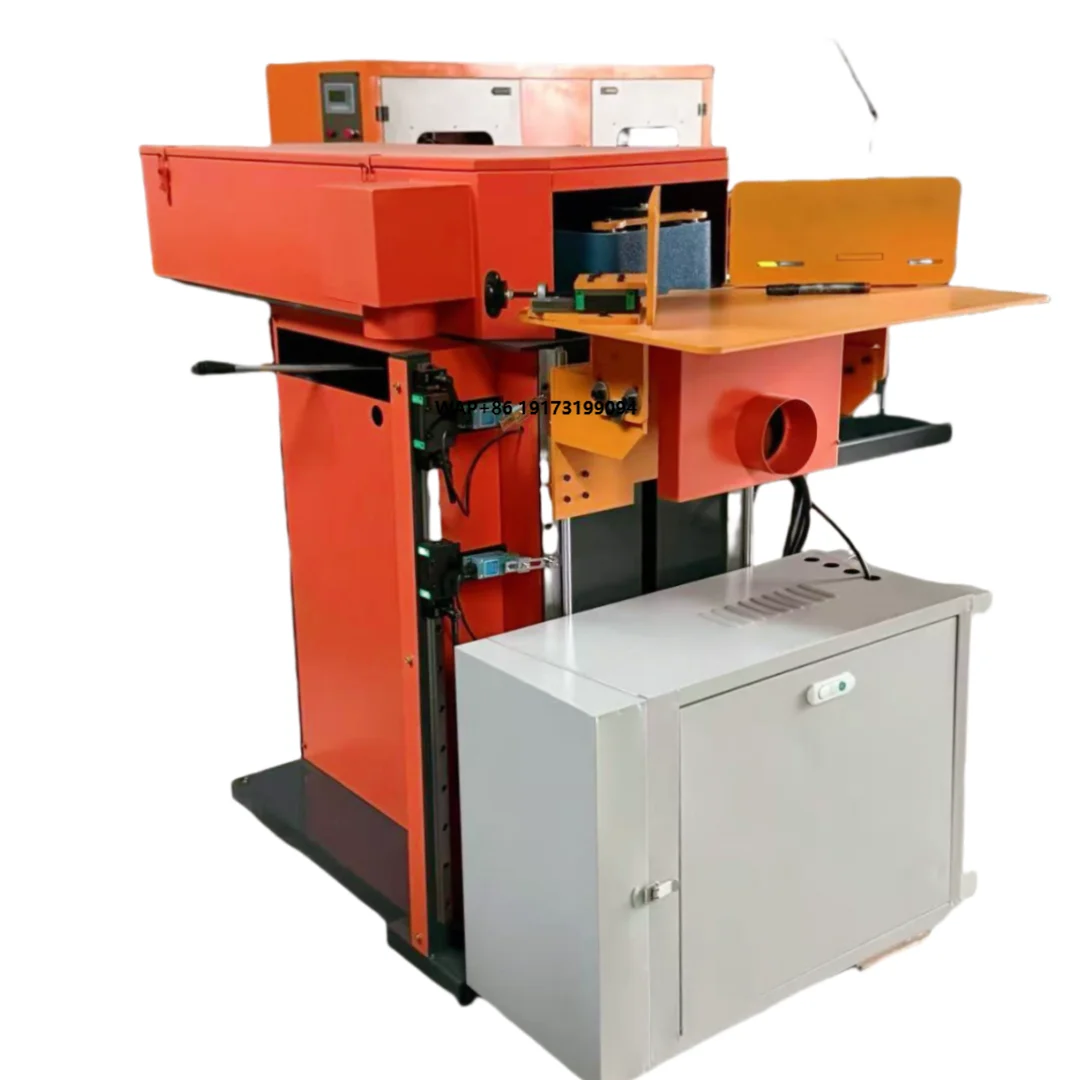 Metal Box Corner Polishing Machine, Lifting Type Vertical Angle Grinding Machine, Box Grinder Sanding Machine