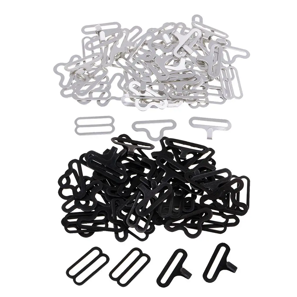 20 Sets Bow Tie Hardware Sets Hook Bow Tie or Cravat Clips Fastenings