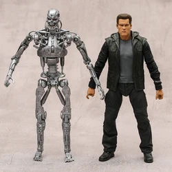 NECA Reel Toys Terminator Genisys T-800 Guardian Endoskeleton 7β Action Figure