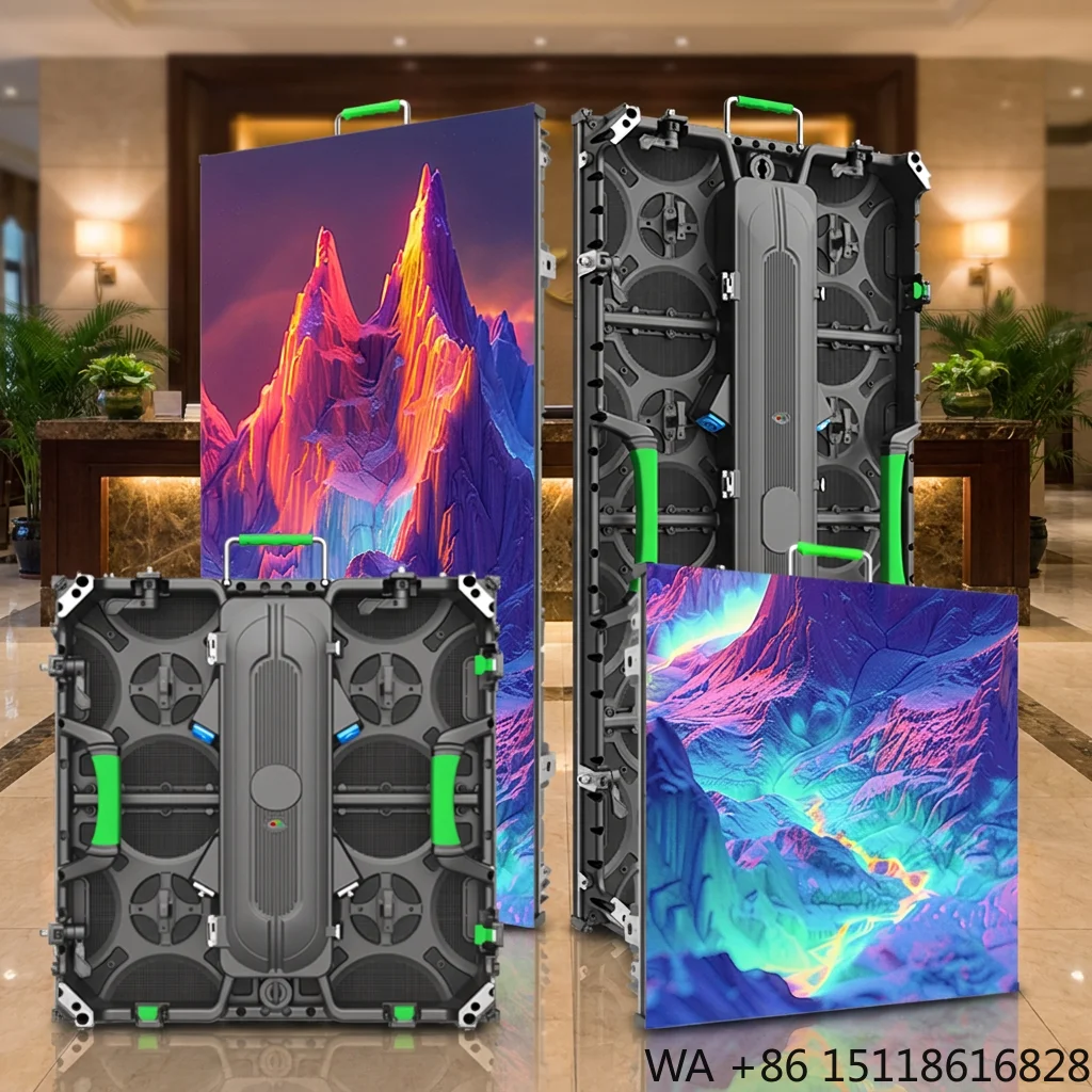 

Muenled P2.604 14.9ft*8.2ft 4.5m*2.5m Full Color 4500-5000 Nits Ledwall Stage Events Outdoor Rental Led Display Never Black
