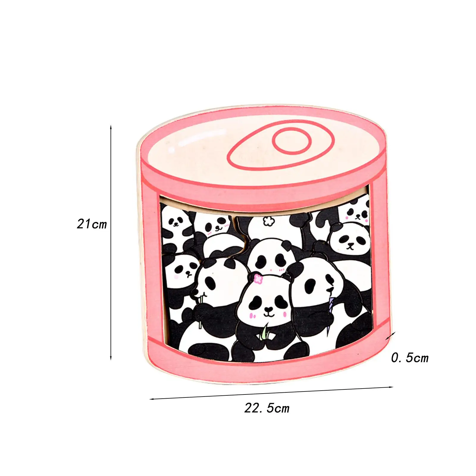 Panda Puzzles Animal Puzzle Boards Preschool Learning Toys Interactive Birthday Gift Boys Girls Animal Puzzle