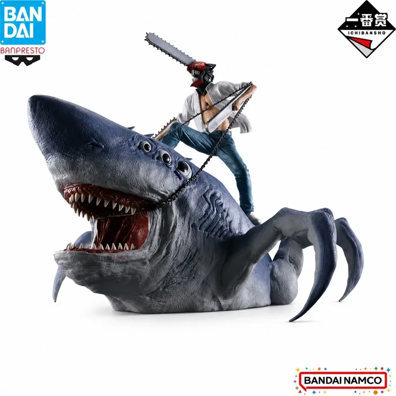 

In Stock Bandai Original Ichiban Kuji Chainsaw Man Denji Action Figure Model Doll Brand New Boxed Anime Characters Toys Model