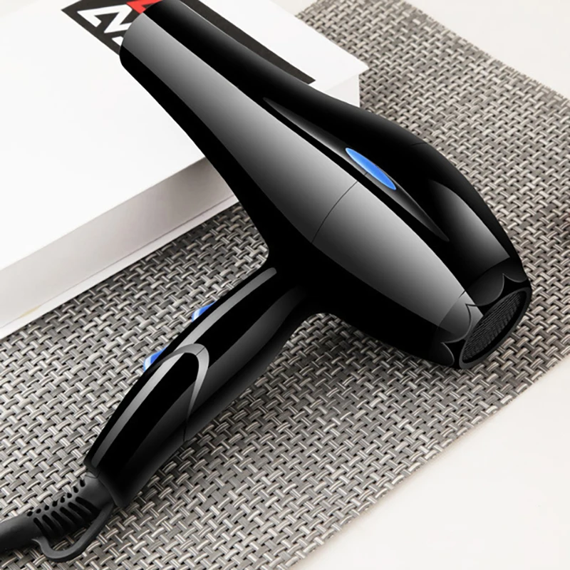 مجفف شعر بالأيونات السالبة، درجة حرارة ثابتة للعناية بالشعر دون إيذاء الشعر، خفيف ومحمول ضروري للمنزل والسفر