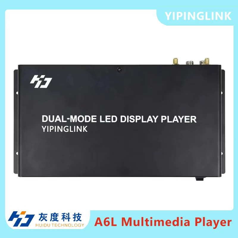 Huidu A6L Media Player mit WIFI USB oder Netzwerkkabel für Vollfarb-LED-Anzeige