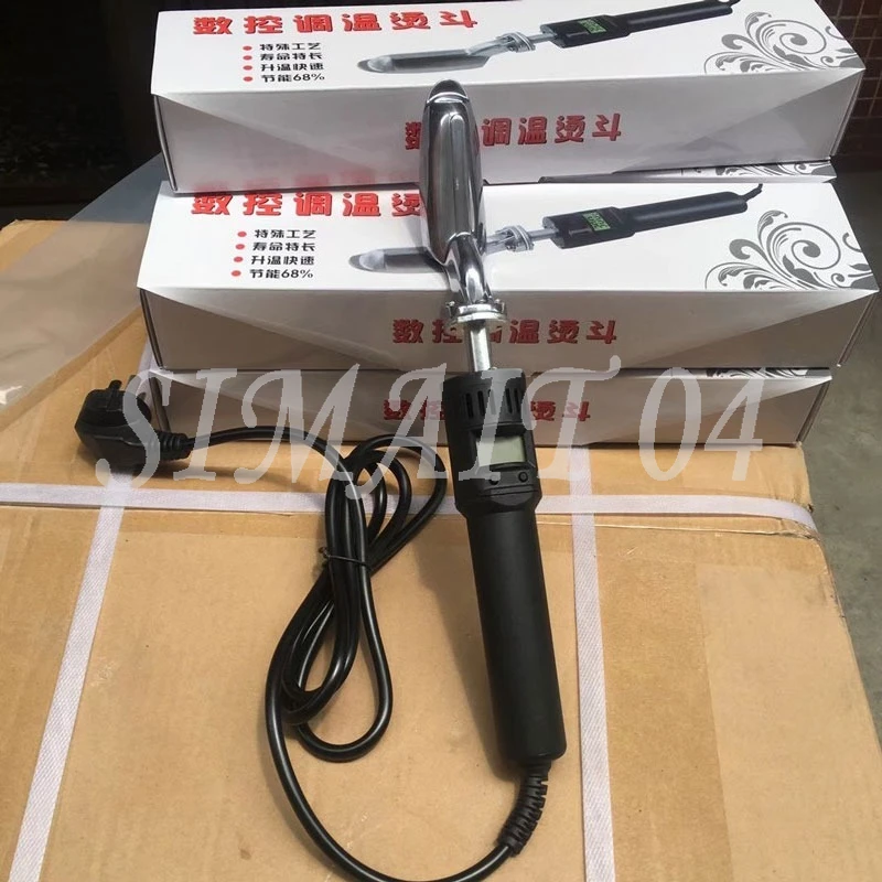 

Small Leather Iron with Adjustable/Constant Temperature | Digital Wrinkle Remover & Pressure Glue Tool