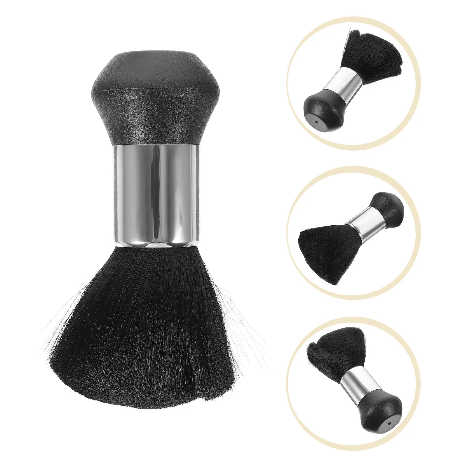 

Профессиональная щетка для чистки шеи, 1 шт., для парикмахерских, с мягкой щетиной, для удаления остатков волос, круглая, с деревянной ручкой, удобная для захвата