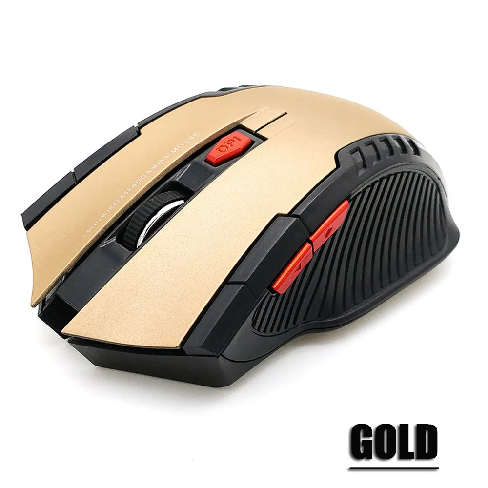 Nuevo tipo de receptor USB para Gamer, ratón óptico inalámbrico de 2000DPI y 2,4 GHz, adecuado para PC y portátil