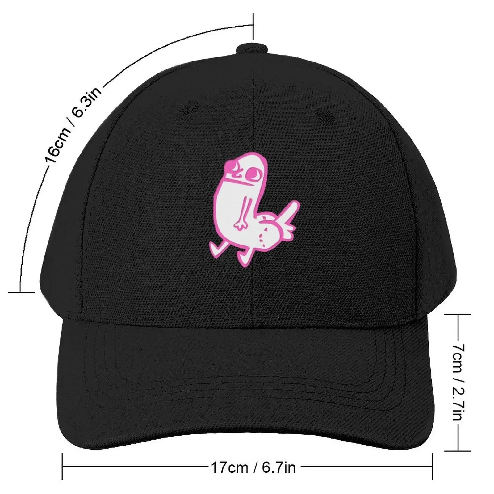 Dick Butt XL in 3D Baseball Cap Hat Luxury Brand Big Size Hat Hats For Women Men's