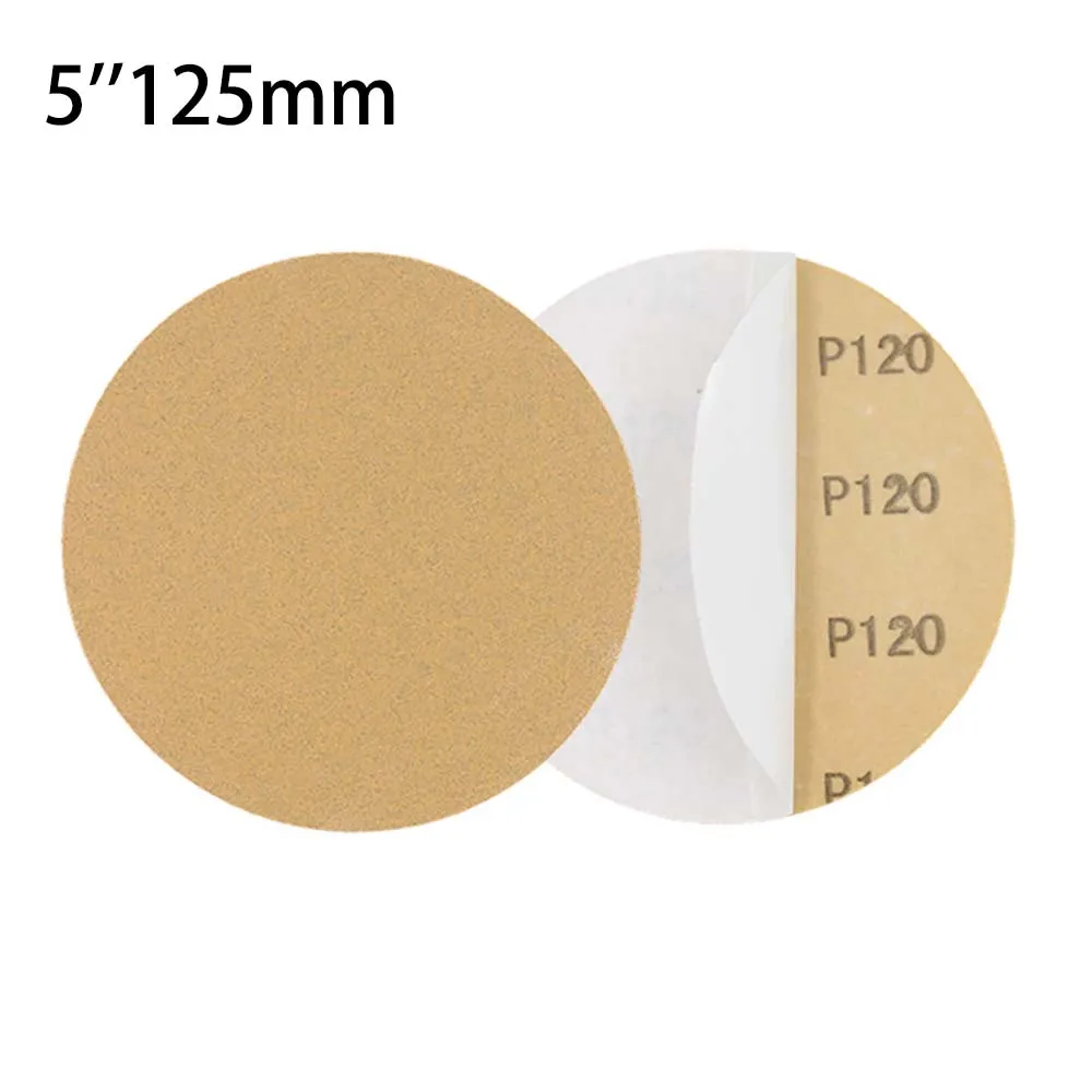 

10pcs 5 Inch 125MM Sandpaper PSA Self Adhesive Sticky Back Sanding Discs for DA Sanders Finishing for Auto and Woodworking