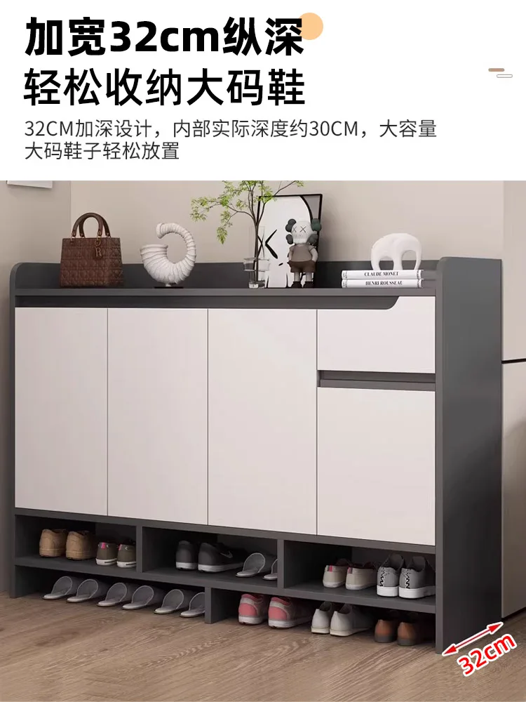 خزانة ذات سعة كبيرة في باب المنزل، باب بسيط، خزانة أحذية المدخل #3