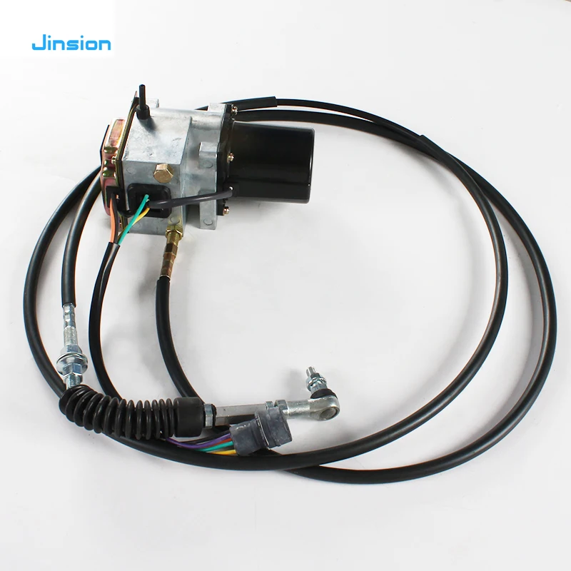 JINSION Excavator Replacement Parts Single Cable Throttle Motor ASSY for Caterpillar CAT 320