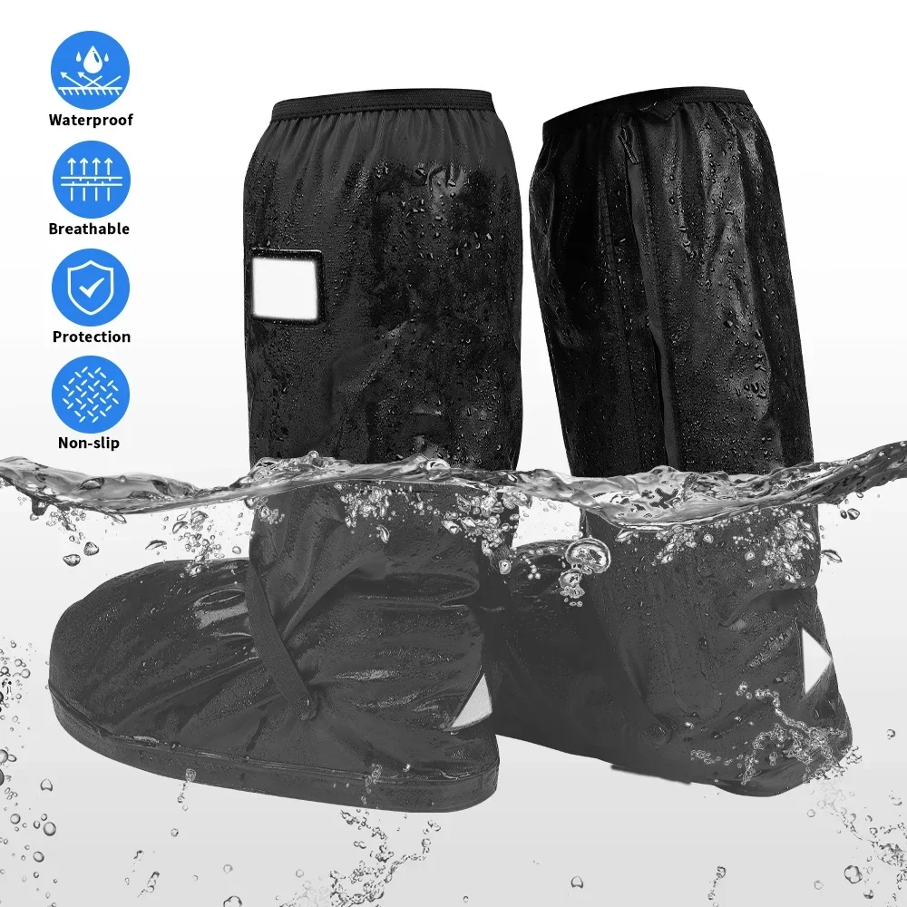 

Waterproof Rain Boot Shoes Covers for Motorcycle Cycling Bike UTV ATV For Can-am X3 For RZR Universal Men's Reusable