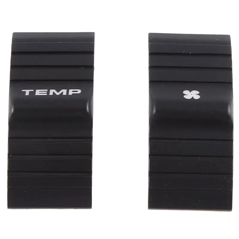 2X Climate Control HVAC A/C TEMP Button Set For 911 997 987 Cayman Boxsters (Pre-Facelift Version)