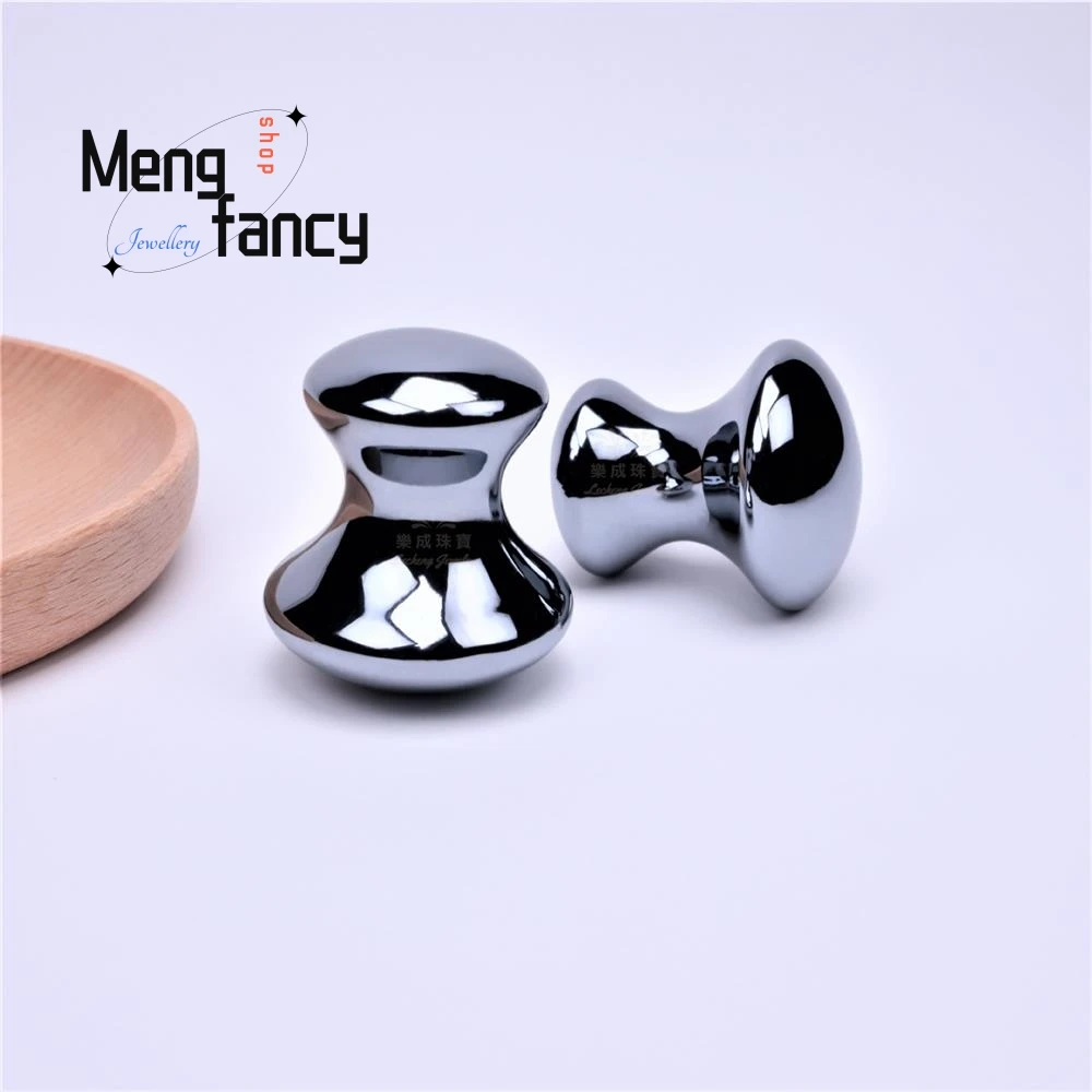 Natural Energy Stone Mushroom Head Terahertz Massager SPA Beauty Facial Meridians Simple Exquisite High-grade Fashion Jewelry