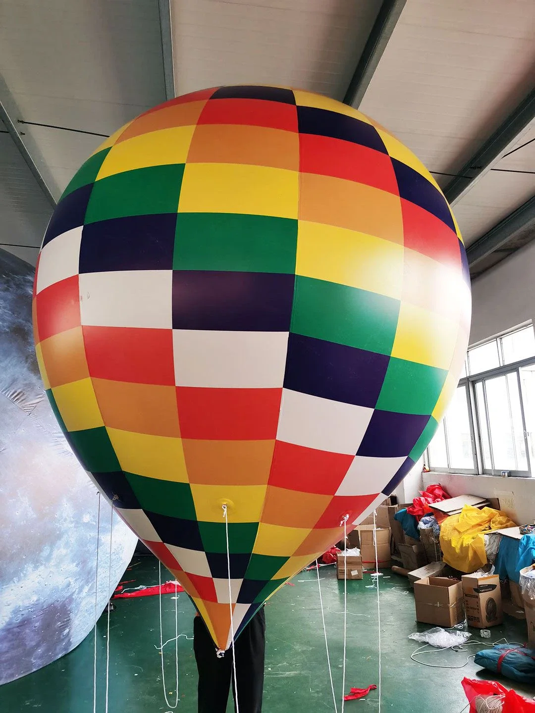 

3M Flying Advertising balloons Inflatable Hot Air Helium Balloon Giant Balloons Outdoor Playground Sky Wedding Decoration