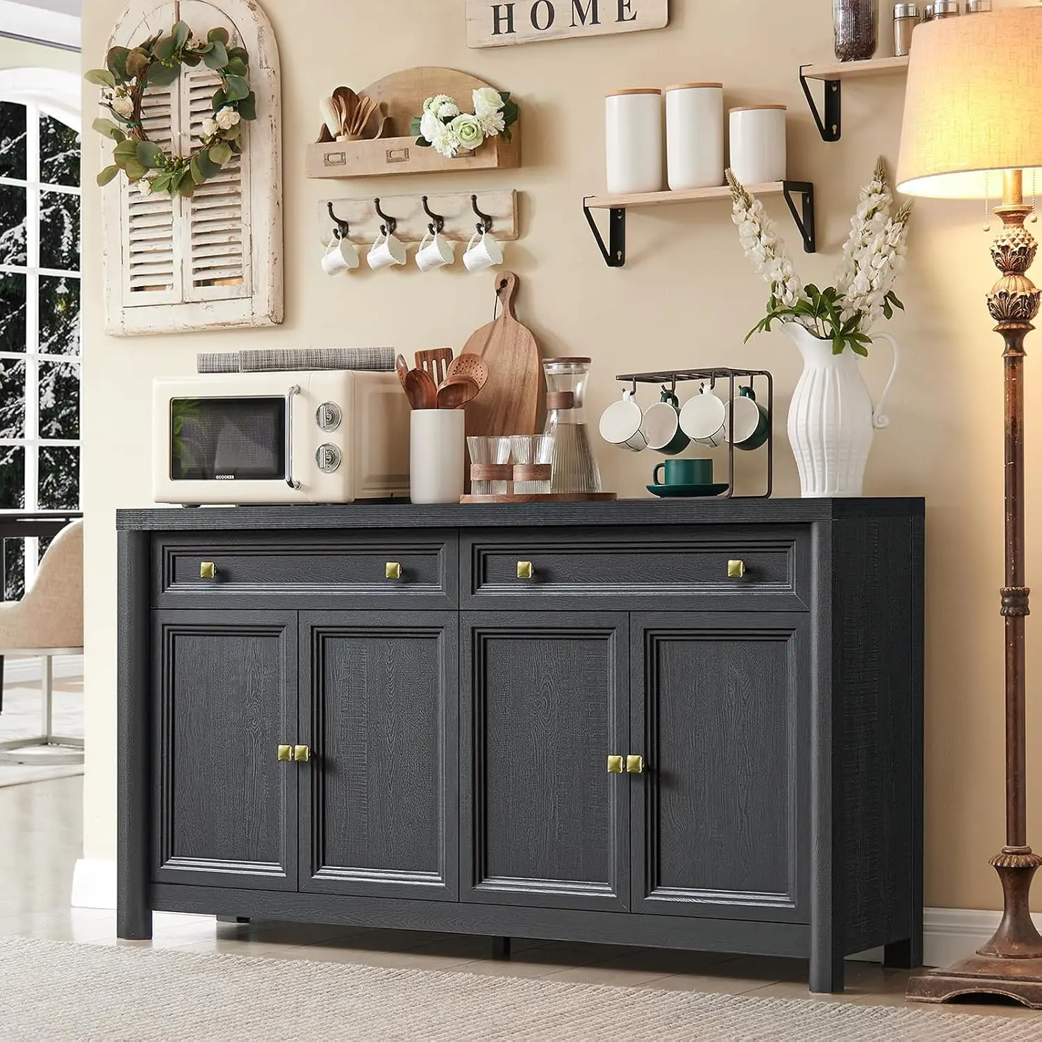 Farmhouse Buffet Cabinet 59