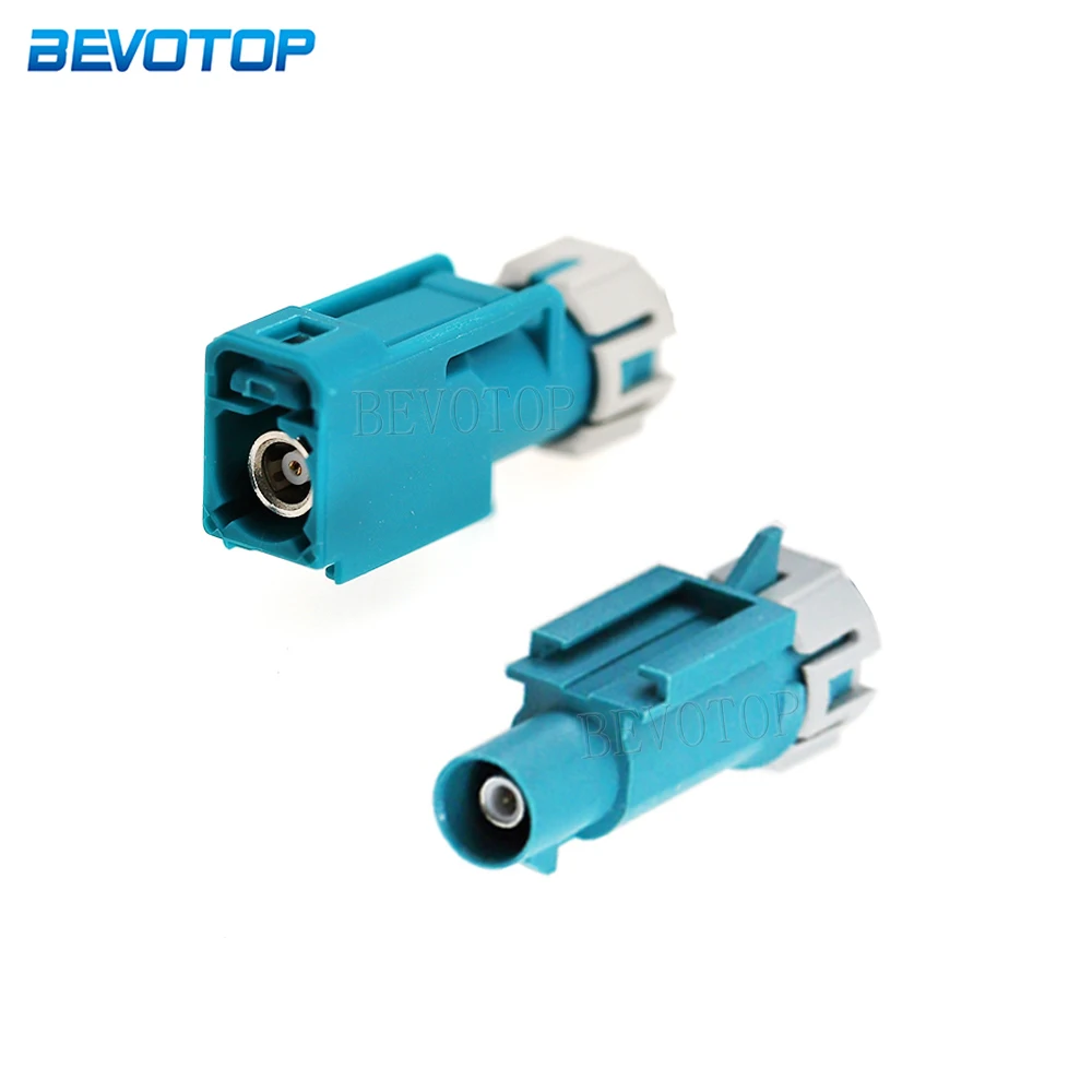 10PCS/Lot New Waterproof Fakra Code Z Male/Female 50 Ohm 50-1.5 Wire Connector for RG174 RG316 LMR100 Cable RF Coax Connector