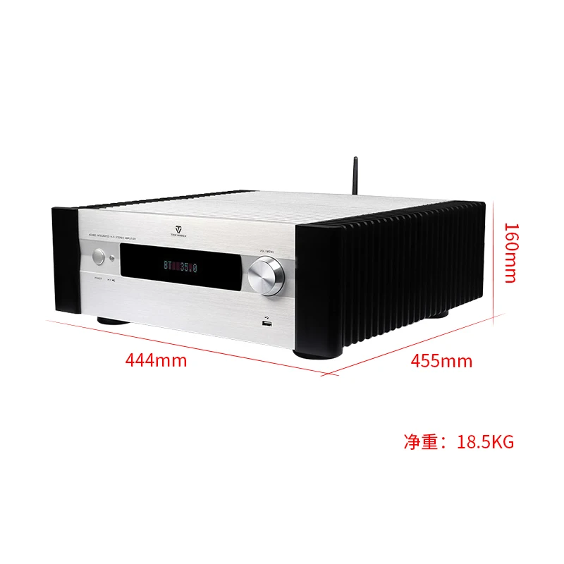 ล่าสุด120W * 2ผู้ชนะ AD-86D เครื่องขยายเสียงถอดรหัสไข้ Super Class บลูทูธสูง HIFI รวมเครื่องขยายเสียง