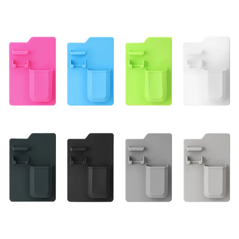 Silicone Toothbrush Toothpaste Holder Rack Cup Storage Shaver Bathroom Organizer Mirror Shower Bathroom Supplies Tools