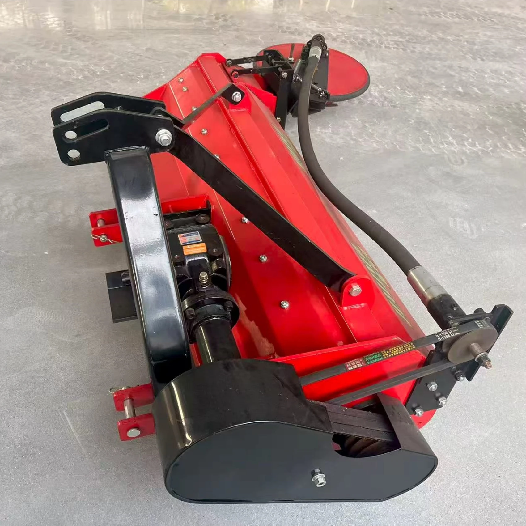 Farm Tractor PTO Mower 3 Point Hitched Tractor Hydraulic Verge Mulcher Light Side Flail Mowers