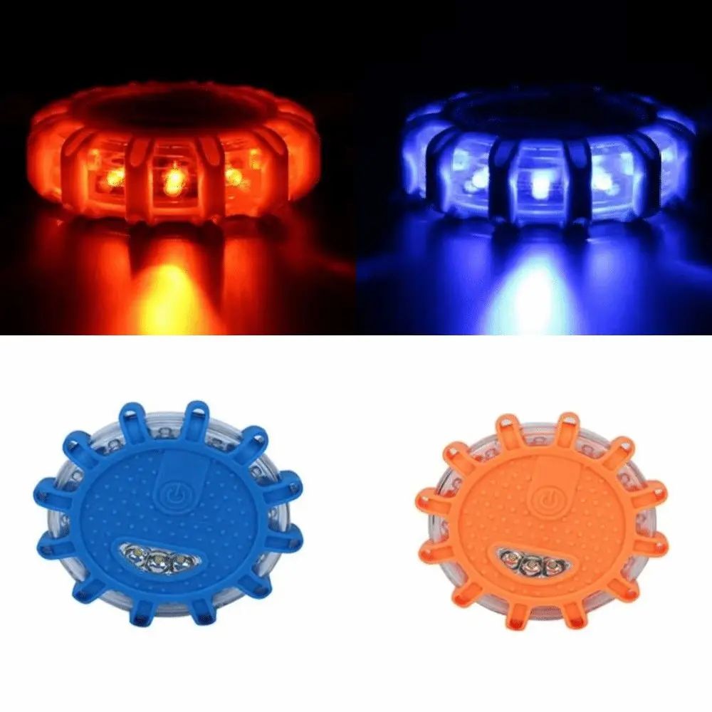 Base magnetica Luce stroboscopica a LED magnetica Luce stroboscopica a LED Modalità lampeggiante Segnale di avvertimento Lampada di sicurezza per baliza laterale