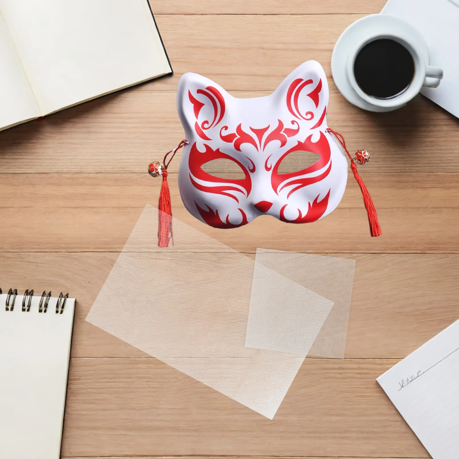 

24 шт. сетчатых листов для глаз 10x10см, 20x30см, мягкая комфортная сетчатая ткань для длительного ношения, косплея, масок-фурсютов, рукоделия, вышивки, DIY