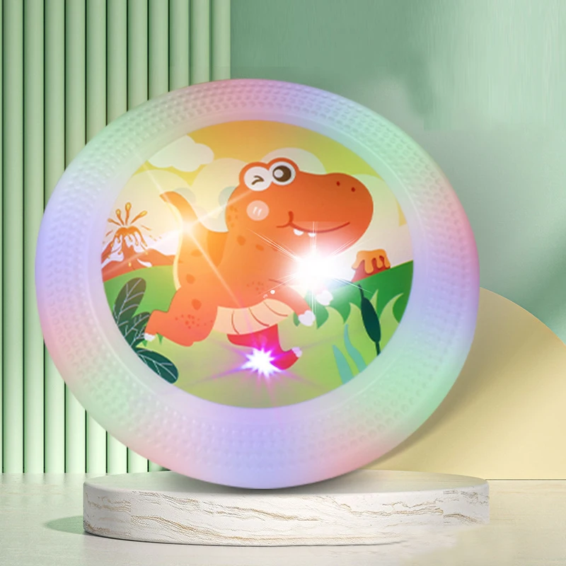 Outdoor LED Fliegende Untertasse Kinder Mode Silikon Spielzeug UFO Training Eltern-Kind-Spiel Interaktives Spielzeug Hunde Fliegende Untertasse – Detail 6