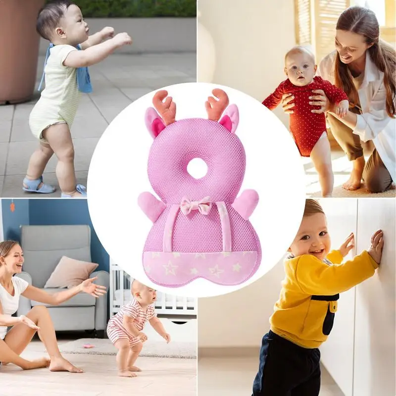 Baby Backpack Head Protector Cotton Head Protection Pillow Protective Multifunctional Child Safety Pad Soft Anti-Fall Headrest