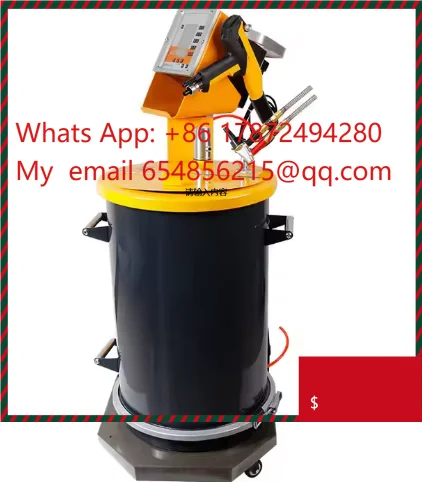 Manual Spray Electrostatic Powder Coating Machine | Metal Coating Equipment for Hardware/Steel/Aluminum Surface Finishing