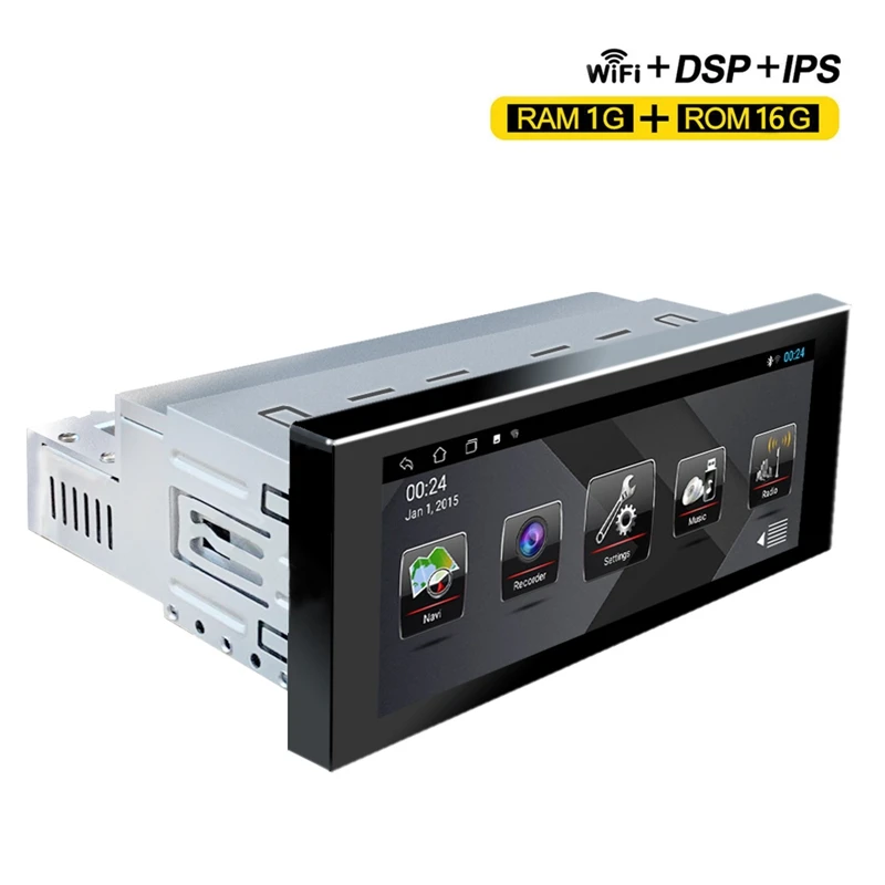 

1 Din Android 10.0 Car Android Multimedia Player 6.9 Inch IPS Auto Radio Audio Stereo WIFI GPS Navigation MP5 Player