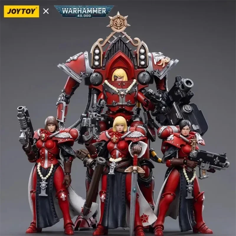 

Joytoy Warhammer 40K 1/18 фигурки масштабная боевая сестра Bloody Rose Order Squad 3,75 дюйма экшн-фигурка модель игрушки