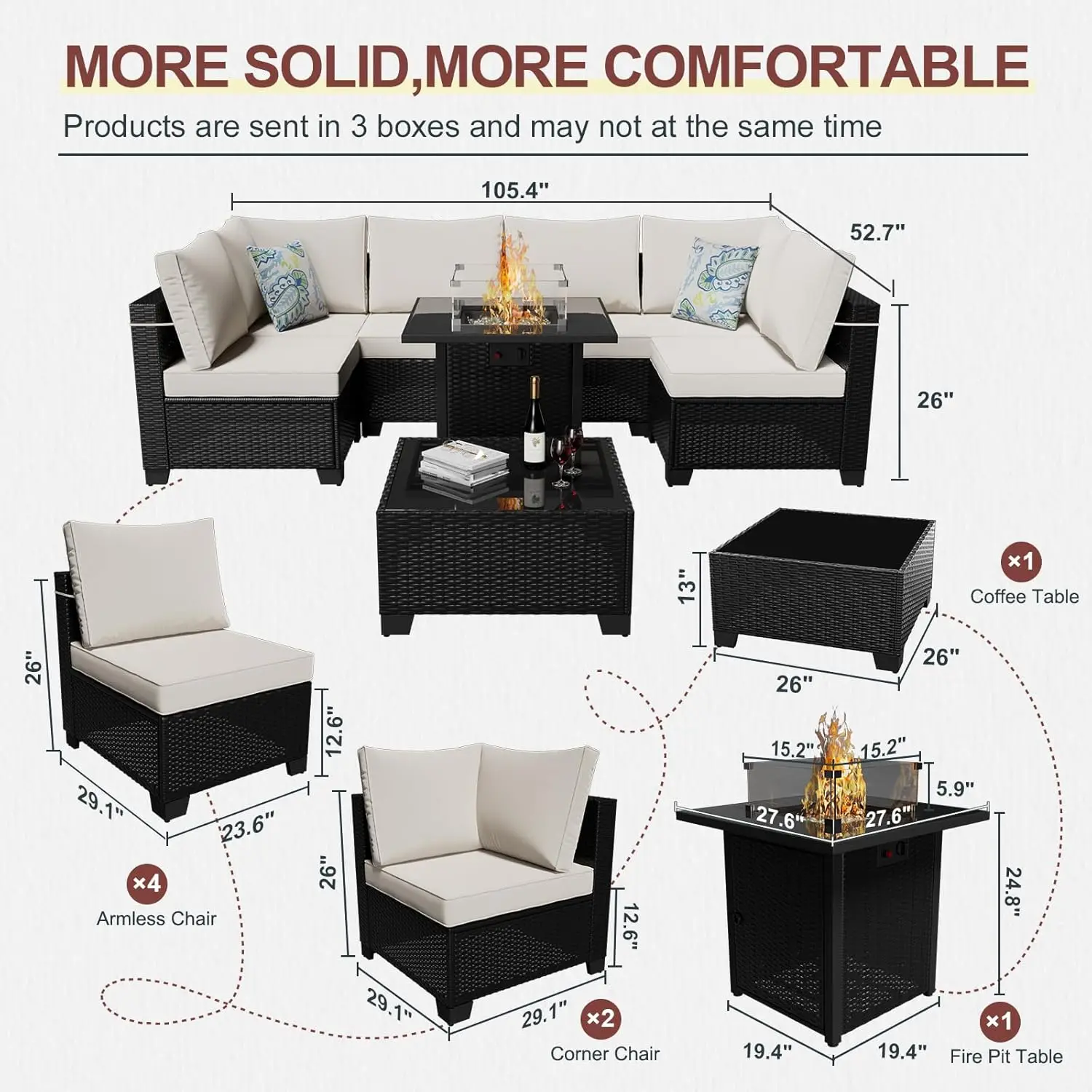 Thumbnail 2 - #9 Cheap Rattan Garden Sofa Sets Worth Buying