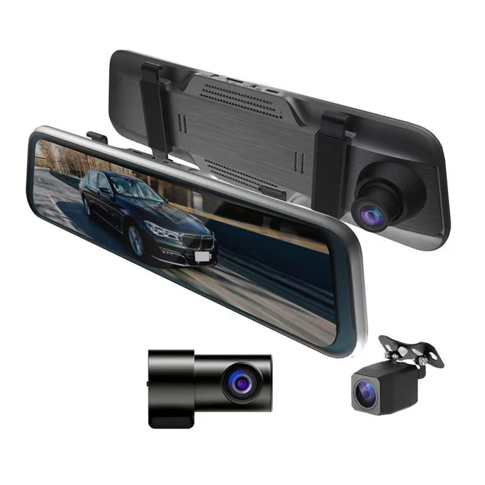 3 Channels Full Touch Screen Car Camcorder WiFi Car DVR HD 1080P Auto Video Camera IR Night Vision Parking Monitor Reverse Image